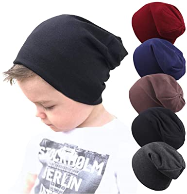 Guozyun Cotton Toddler Boys’ Beanie Hats
