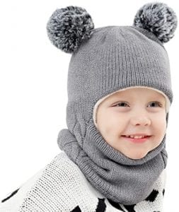 GZMM Ultra Warm Toddler Scarf & Hat