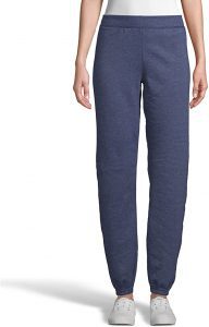 Hanes Midrise Cinch-Bottom Fleece Pajama Pants For Women