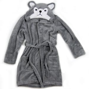 Happy Healthy Parent Hooded Fleece Toddler Robe