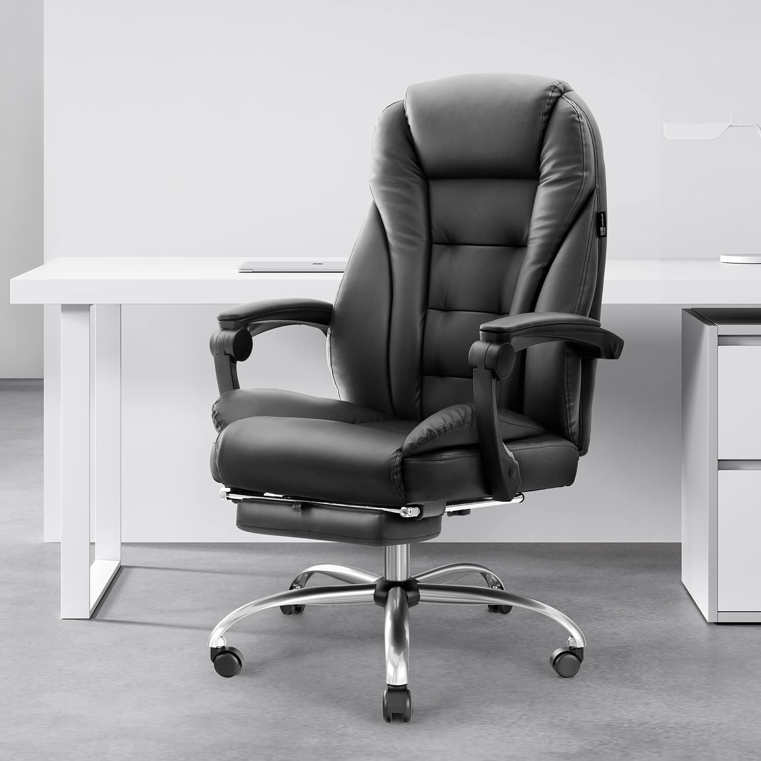 Hbada High-Back Upholstered Executive Desk Chair