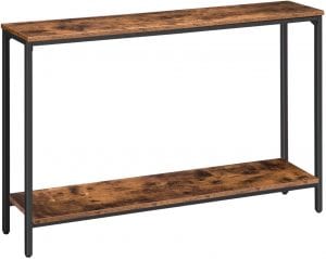 HOOBRO Vintage Easy Assemble Console Table For Entryway
