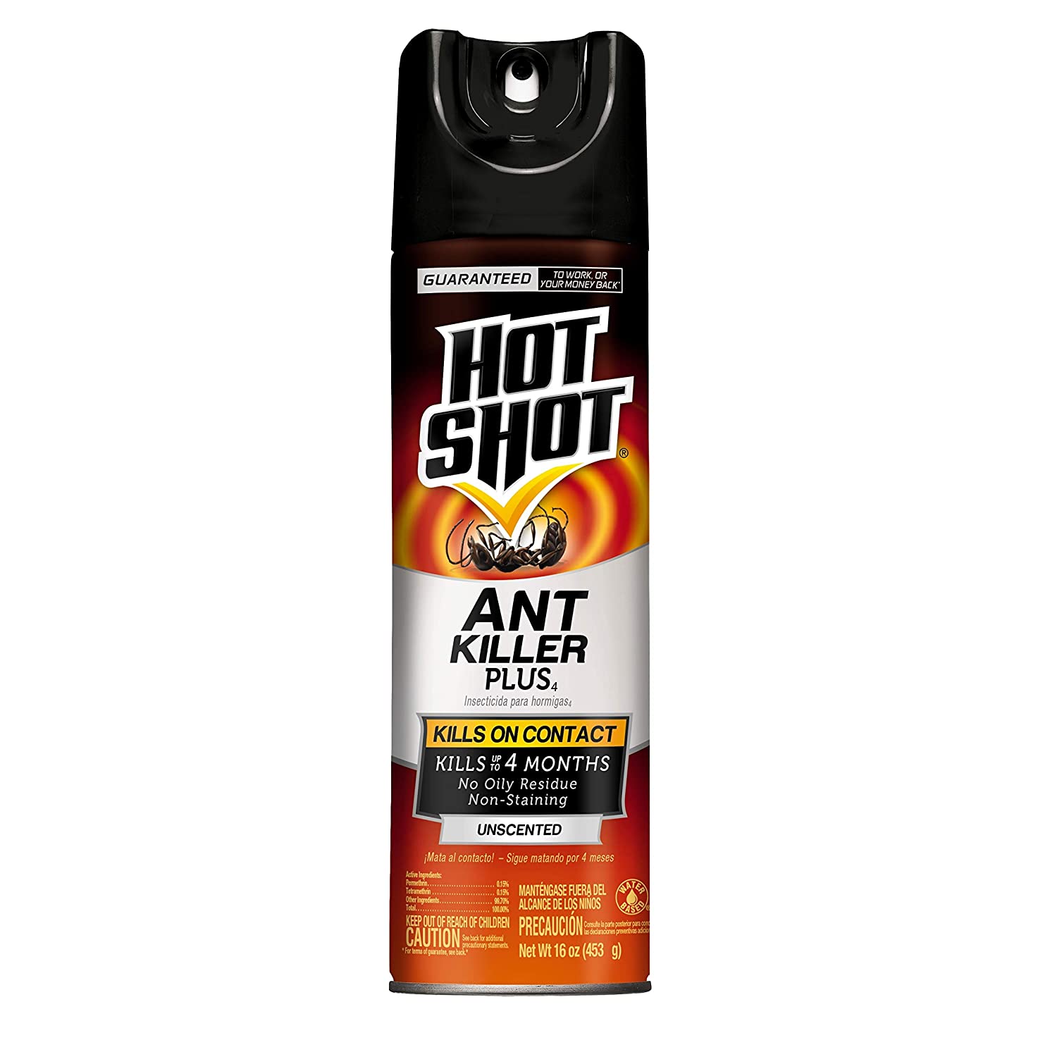 Hot Shot HG-4480 4480 Non-Staining Aerosol Ant Spray