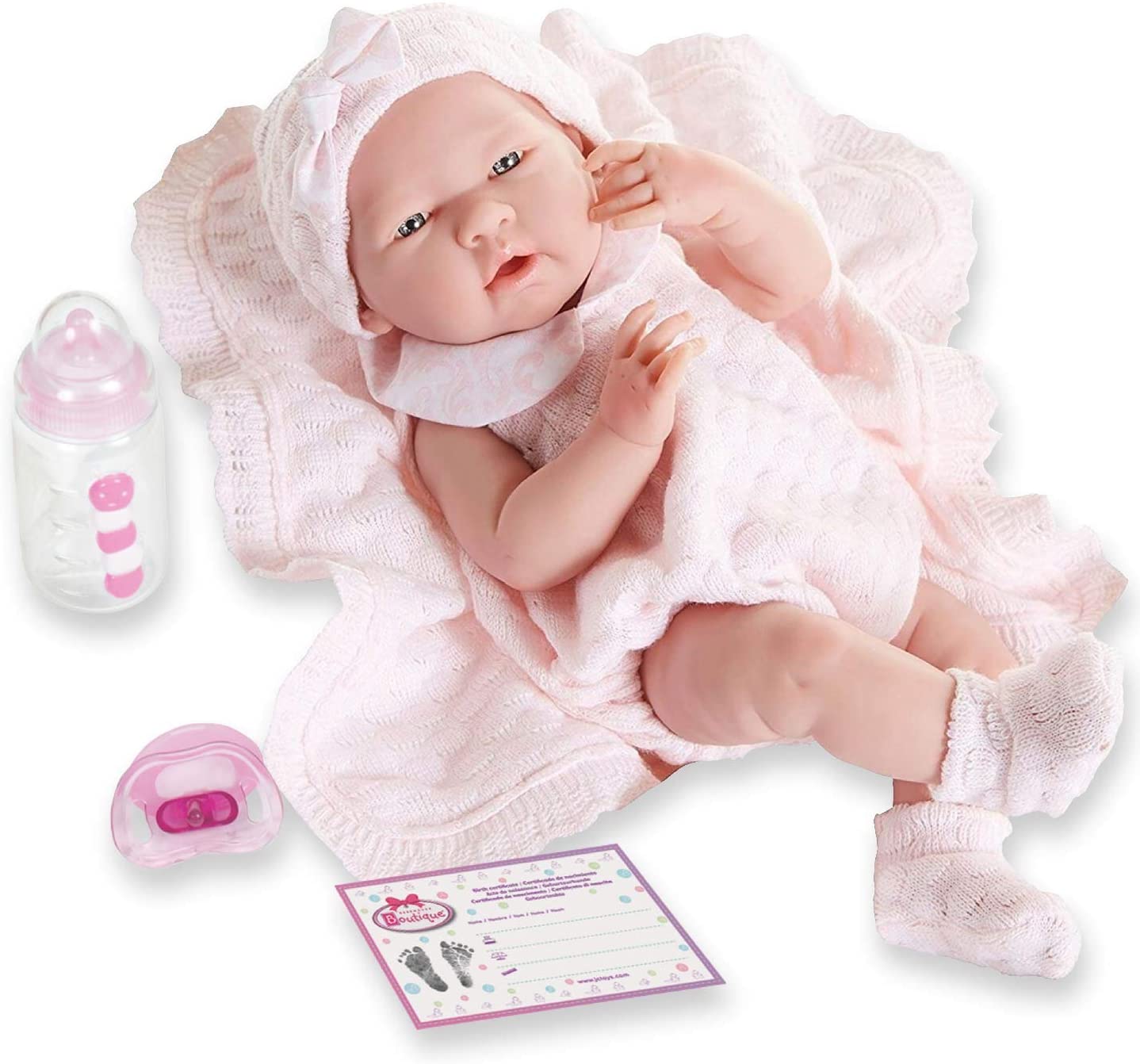 JC Toys Realistic Infant Doll For 7-Year-Old Girls