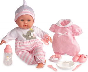 JC Toys Soft & Smooth Fabric Doll For 2-Year-Old Girls
