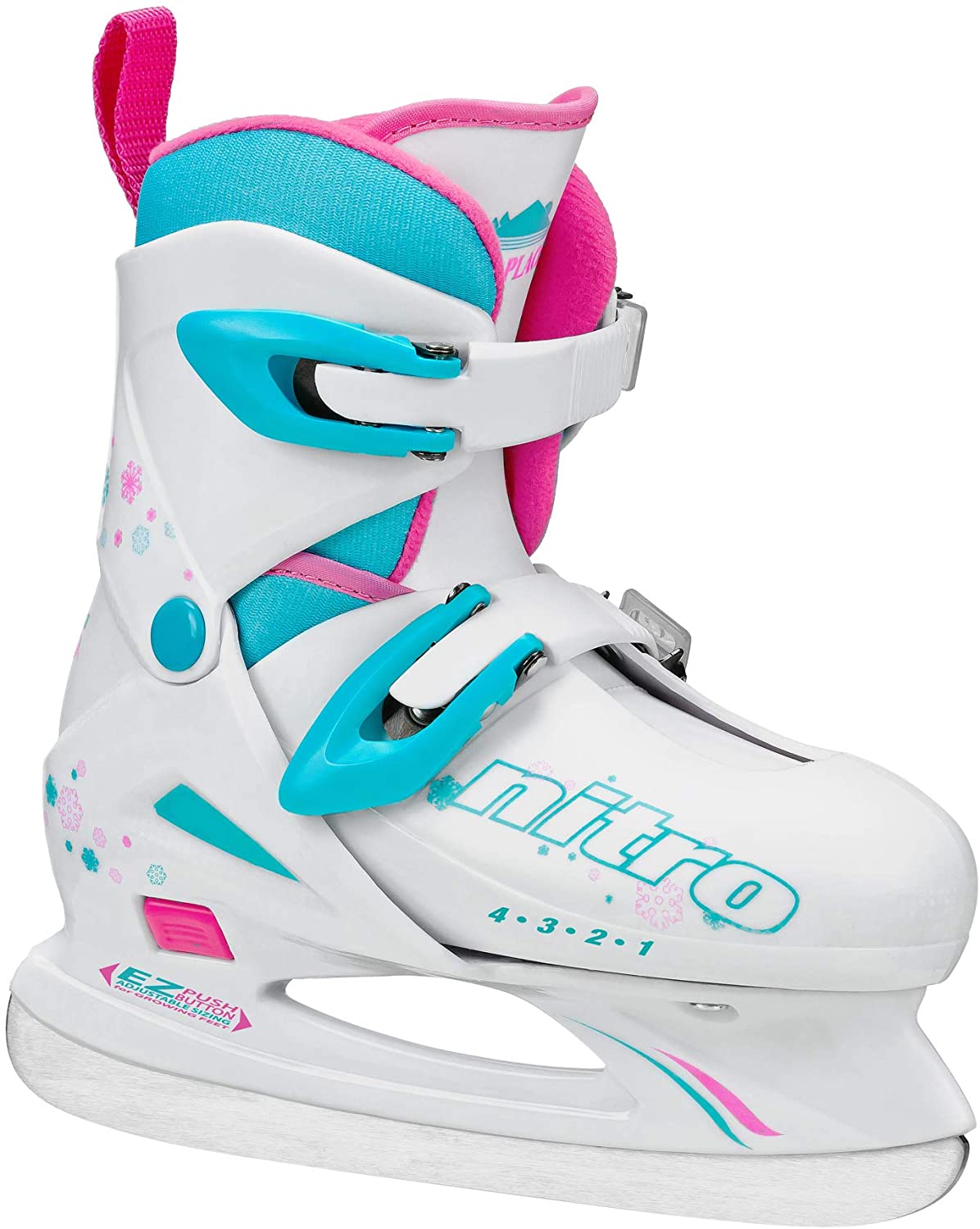 Lake Placid Nitro 8.8 Molded Figure Toddler Ice Skates