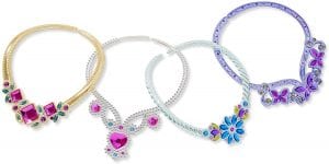 Melissa & Doug Clasp-Free Necklaces Little Girl Jewelry
