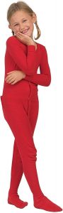 PajamaGram Long-Sleeved Footie Pajamas For Kids