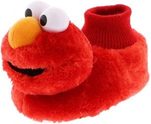 Sesame Street Elmo Toddler Boy Slippers