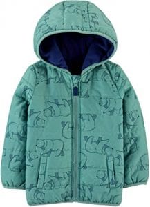 Simple Joys by Carter’s Hooded Cozy Boys’ Toddler Coat