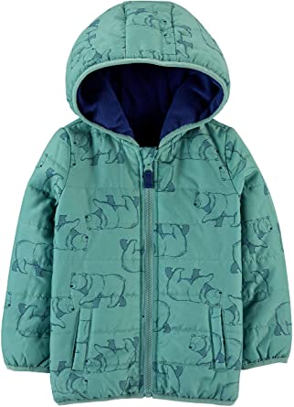 Simple Joys by Carter’s Hooded Cozy Boys’ Toddler Coat