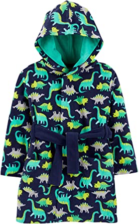 Simple Joys By Carter’s Jersey-Lined Hooded Toddler Robe