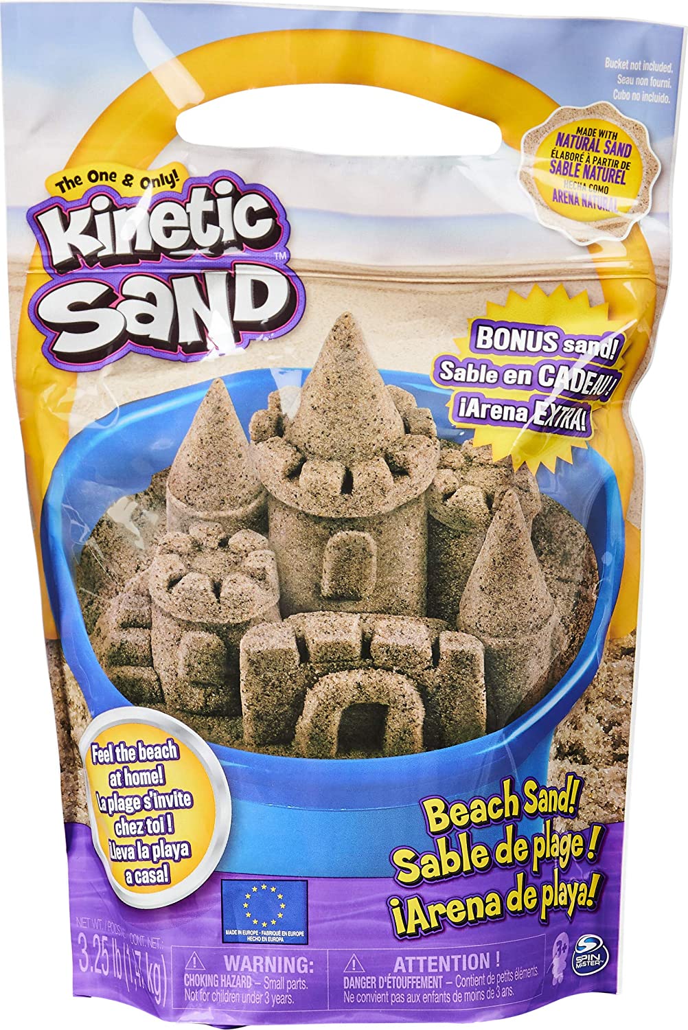 Spin Master Kinetic Sand Beach Sand For Kids