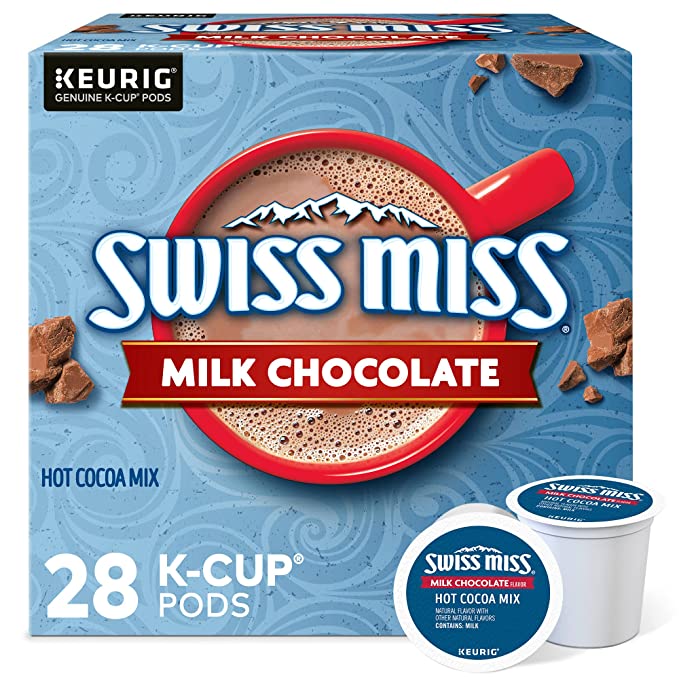 Swiss Miss Recyclable Chocolate Hot K-Cups, 28-Count