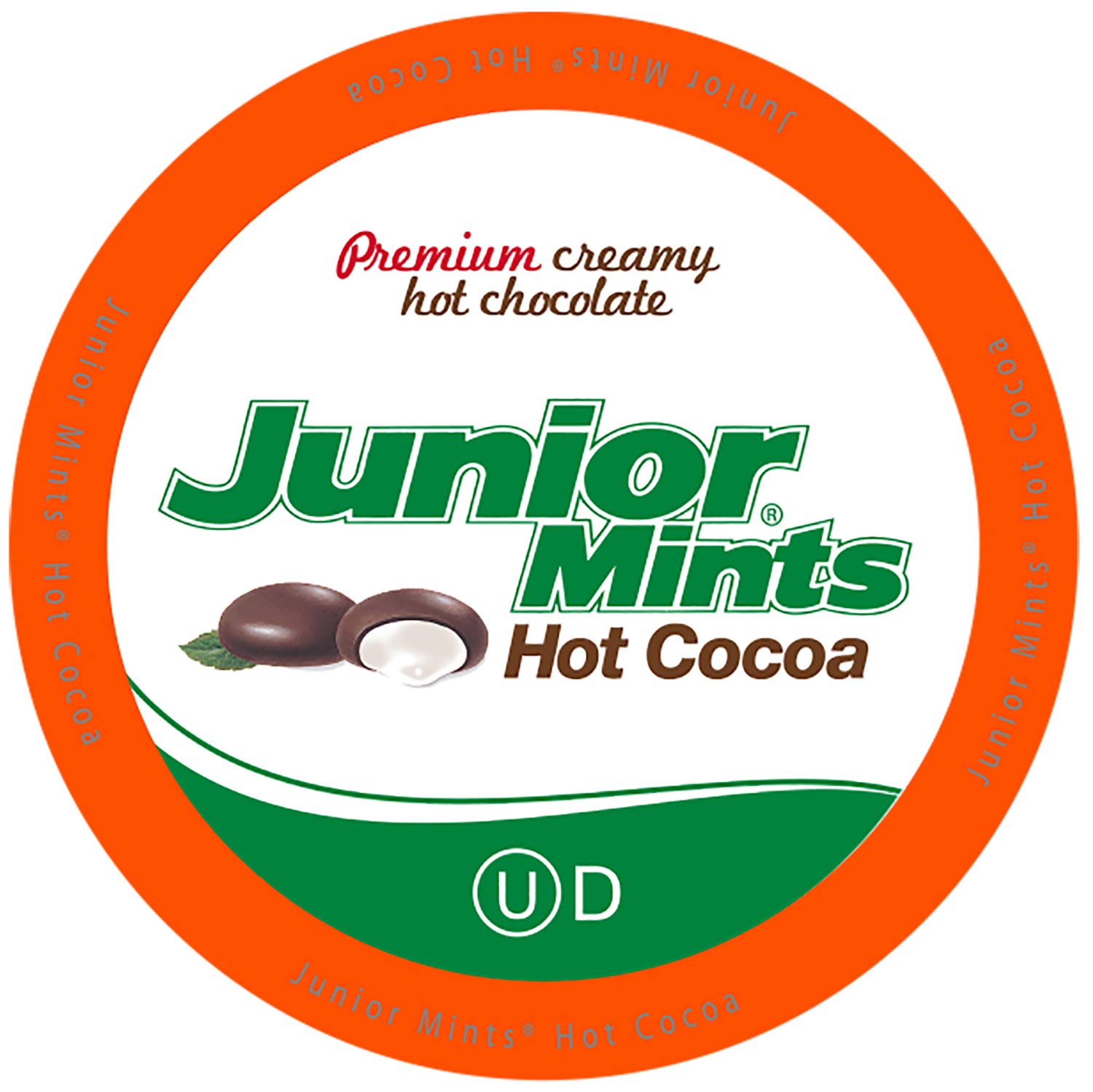 Tootsie Roll Junior Mints Caffeinated Hot Chocolate K-Cups, 24-Count