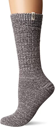 UGG Slouchy Rib Knitted Crew Boot Socks For Women