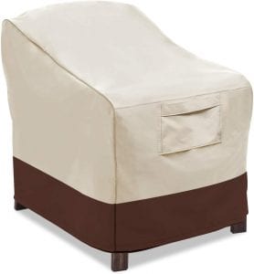 Vailge Adjustable Cord Fabric Outdoor Chair Covers