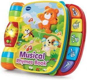 VTech Nursery Rhymes Book Toy For 6-Month-Old Girls