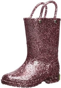 Western Chief Sparkle Easy On Rain Boots For Girls