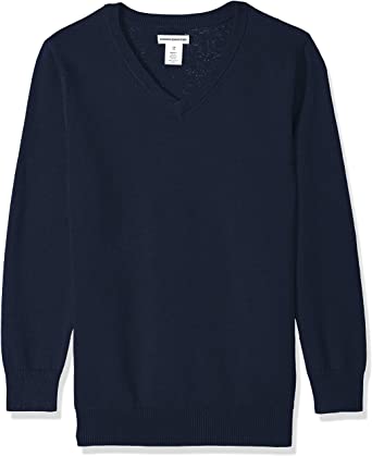 Amazon Essentials Uniform V-Neck Boys’ Sweaters