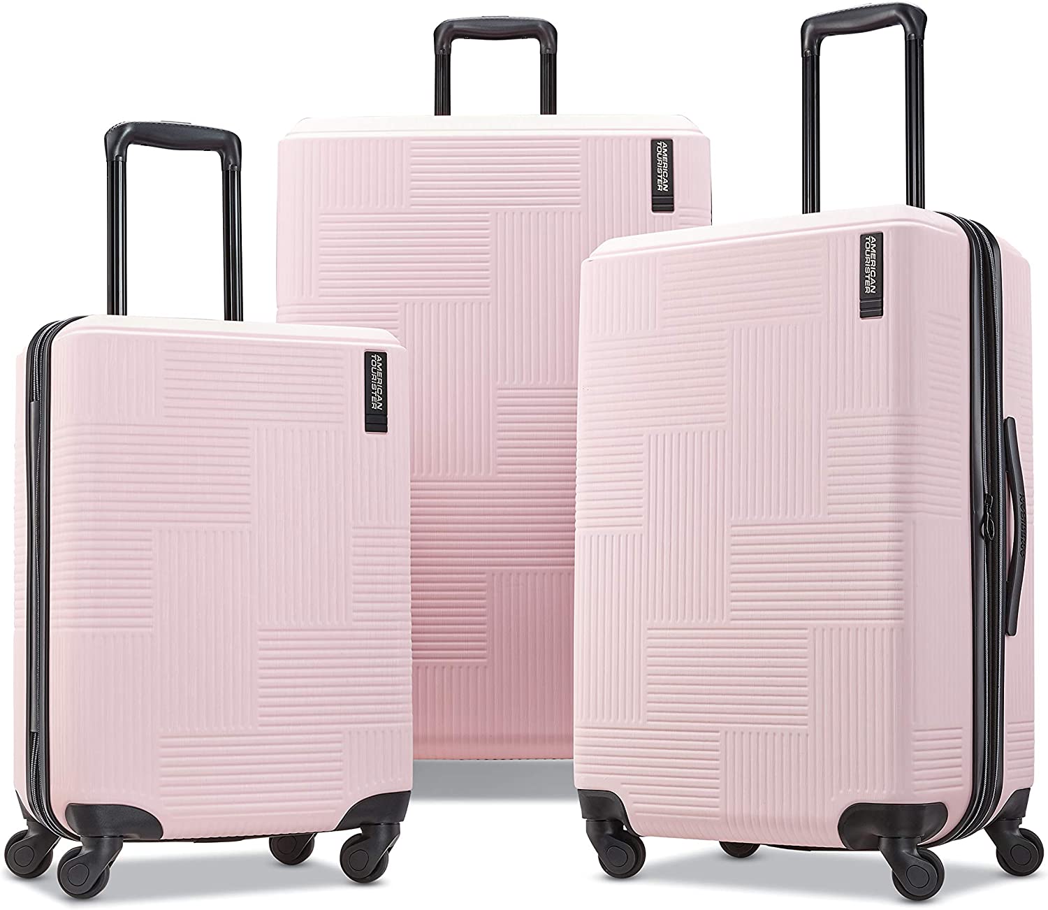 American Tourister Stratum XLT Ergonomic Hardside Luggage Set, 3-Piece