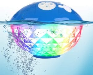 Blufree Floating Bluetooth Speaker & Swimming Pool Light