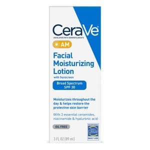 CeraVe Oil Free AM Facial Moisturizing Lotion With SPF 30