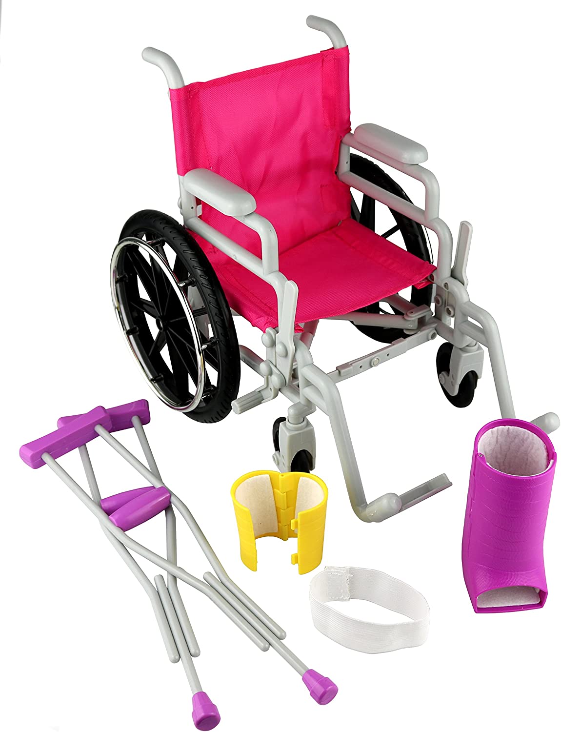 Click n’ Play Disability 18-Inch Doll Accessories