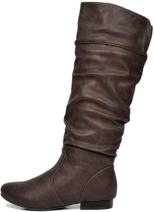DREAM PAIRS Slouch Women’s Knee High Dress Boots