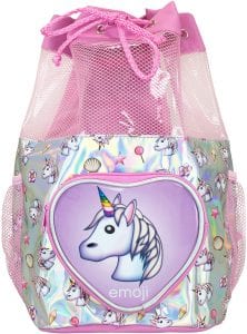 Emoji Kids’ Pocketed Unicorn Beach Bag For Kids