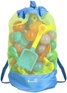 EocuSun Nylon & Mesh Waterproof Beach Bag For Kids