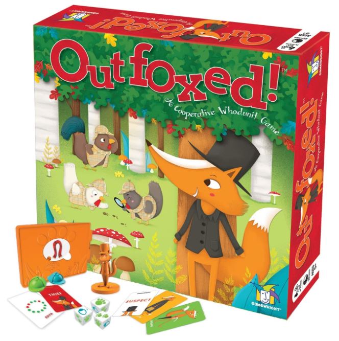 Gamewright Outfoxed! Imaginative Board Game For 5-Year-Olds