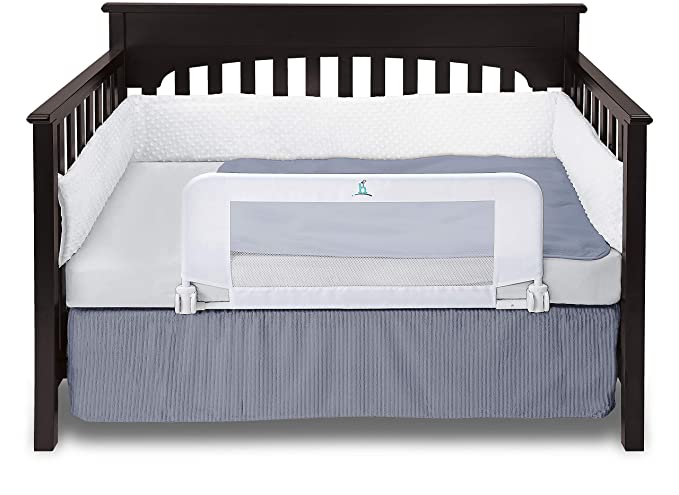 Milliard Bed Bumper Foam Safety Rail Guard for Cot Bed/Toddler Junior Bed with 