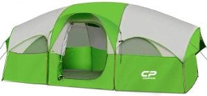 HIKERGARDEN CAMPROS Rainfly Family Tent, 8-Person