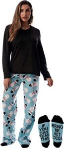 Just Love Ultra-Soft Fleece Pajama Pant Set For Women