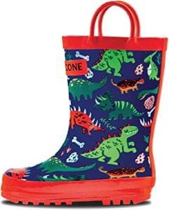 LONECONE Easy-On Rubber Kids’ Rain Boots