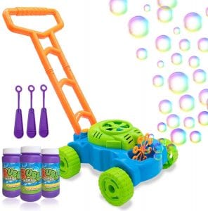 Lydaz Automatic Bubble Mower Toy For Toddler Boys