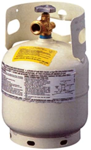 Manchester Tank & Equipment Built-In Handle Small Propane Tank, 5-Pound