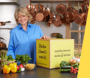 Martha Stewart & Marley Spoon Meal Kit