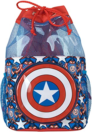Marvel Officially Licensed Captain America Beach Bag For Kids