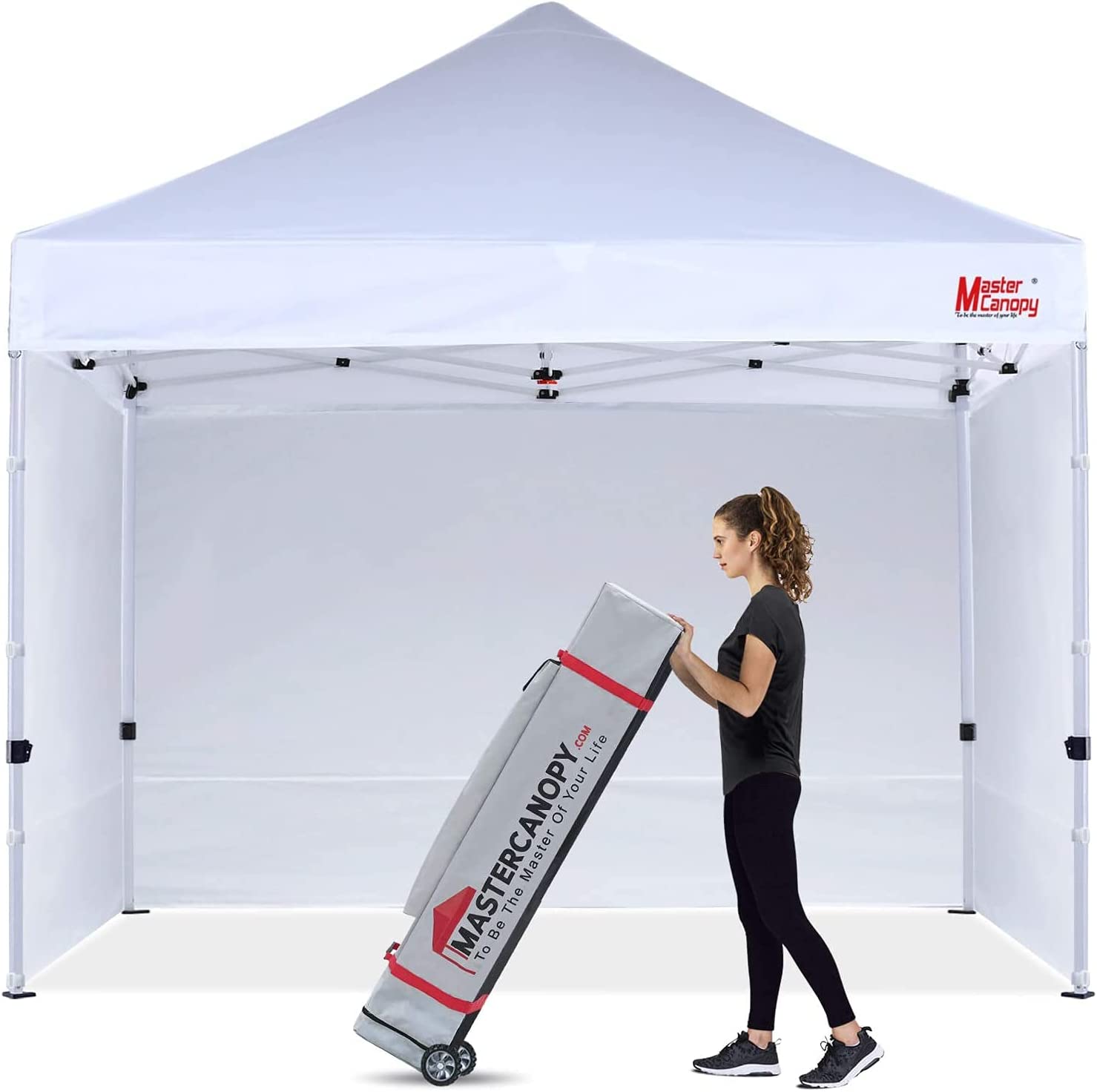 MASTERCANOPY UV Protection Canopy Tent With Removable Sidewalls