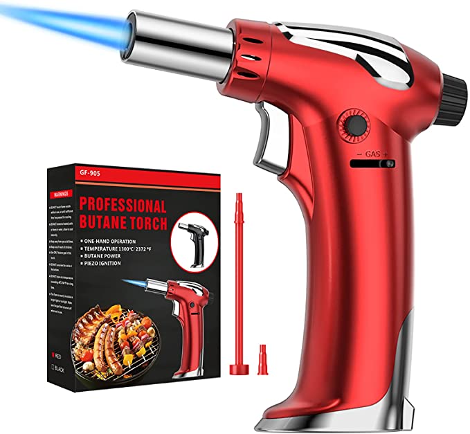 NANW Professional One-Hand Grill Blow Torch
