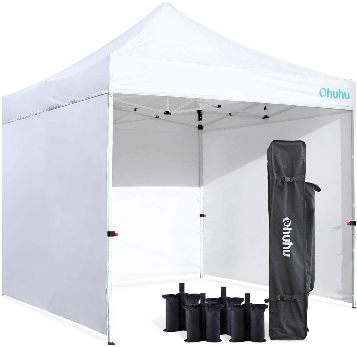 Ohuhu Pop-Up Canopy Tent With Zipper Sidewalls