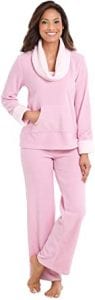 PajamaGram Super Soft Fleece Pajamas For Women
