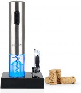 Secura Easy Use Electric Wine Opener With Charging Base