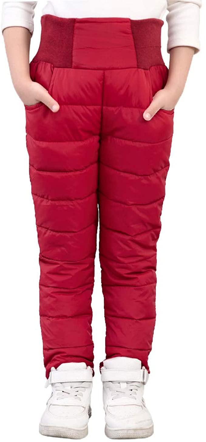 UGREVZ Girls’ Windproof Winter Snow Pants