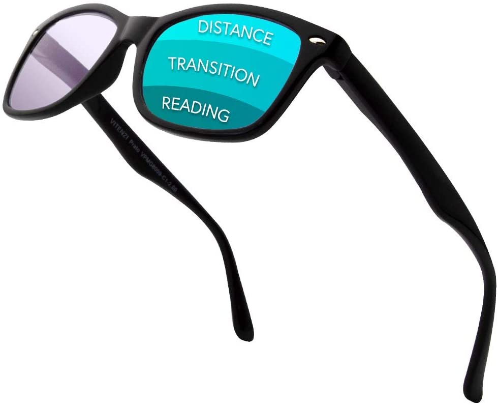 VITENZI 2.0x Multi-Focal Blue Light Blocking Reading Glasses
