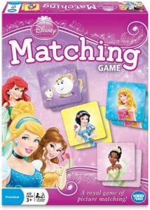 Wonder Forge Critical Thinking Disney Princess Matching Girls’ Toy, Age 5