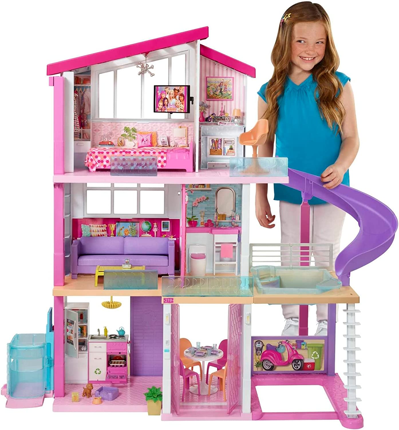 ​Barbie Ultimate Dreamhouse Light & Sound Dollhouse