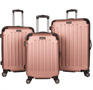 Kenneth Cole Reaction Renegade Molded Corners Spinner Suitcase, 3-Piece